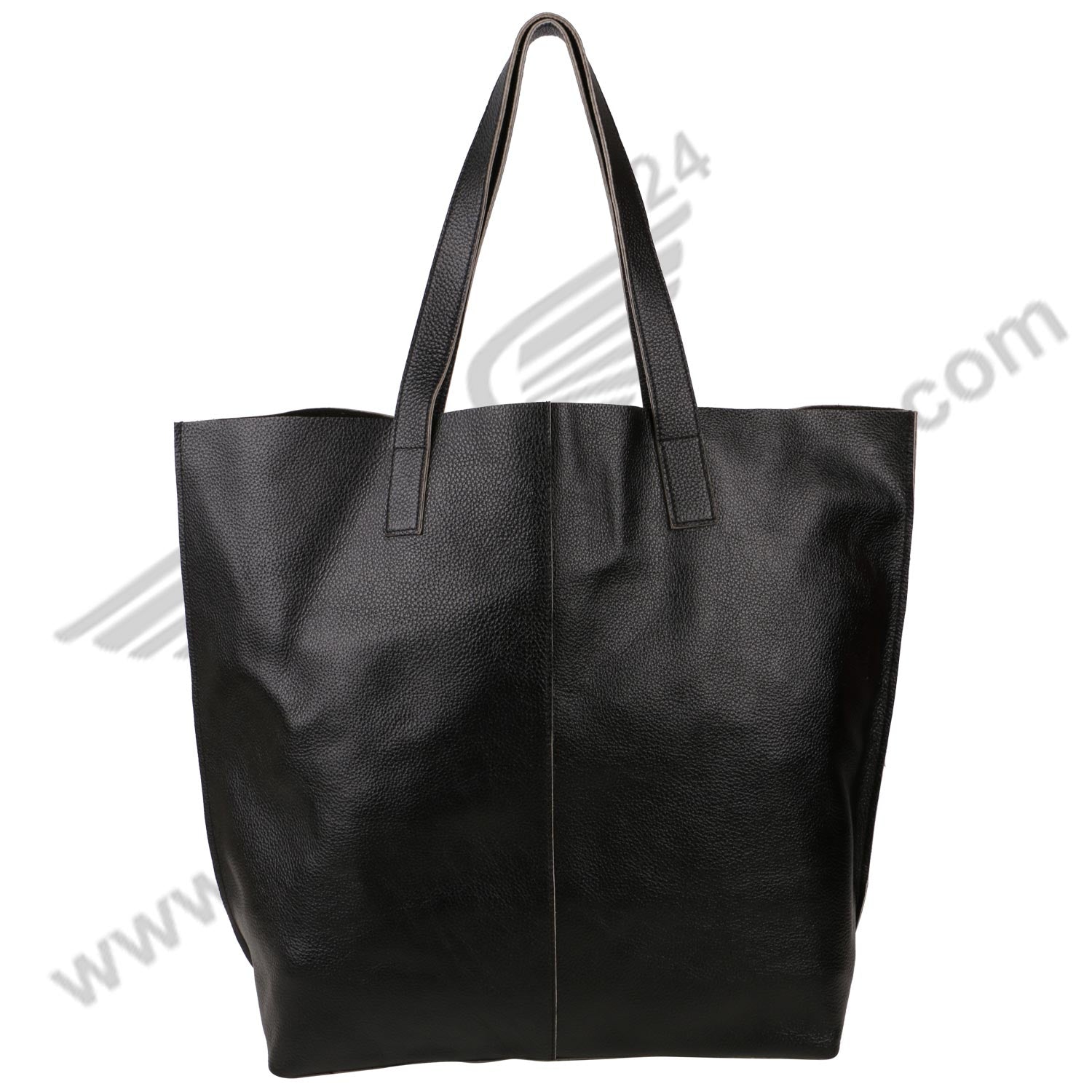 Front view of LUFT SHOPPING BAG. The handle of bag is visible