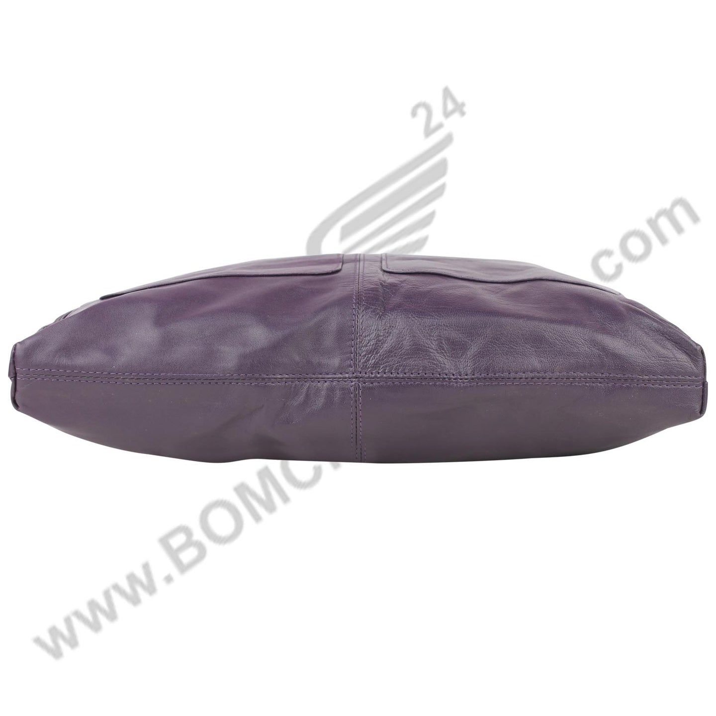 Bottom image of purple FER GAMO HAND BAG