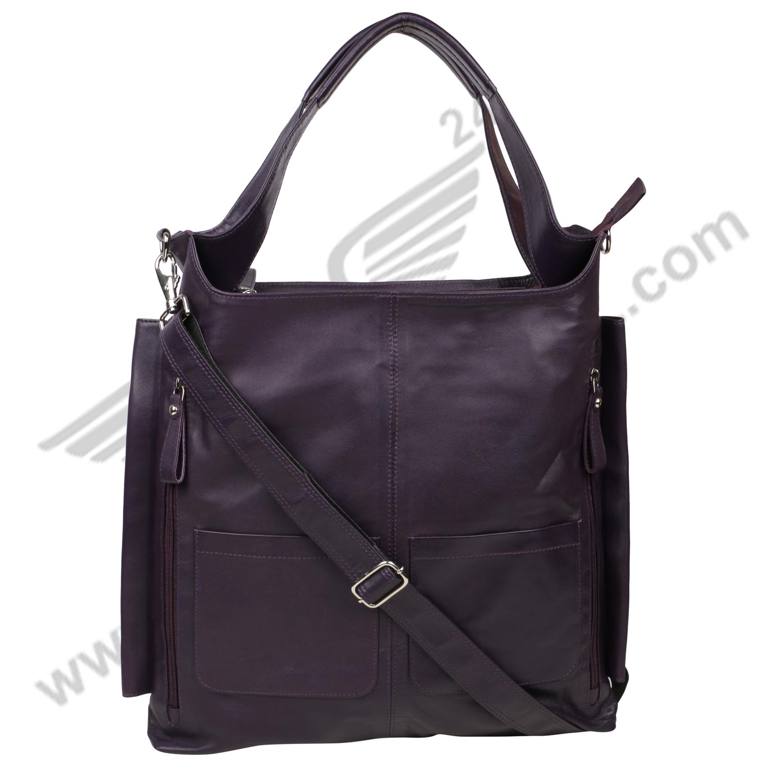 Front image of Blue  FER GAMO HAND BAG