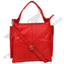 Front image of red FER GAMO HAND BAG