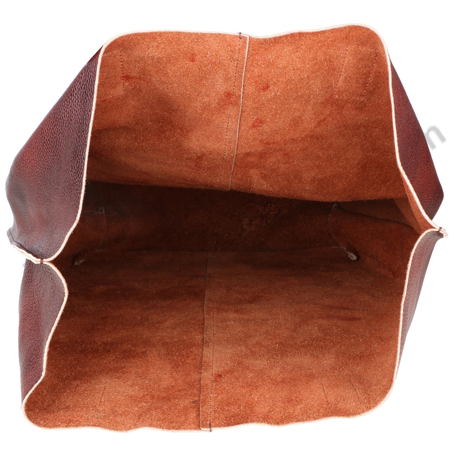 Open inside image of brown LUFT SHOPPING BAG