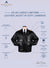 Features of atlas cargo uniform leather jacket in soft lambskin