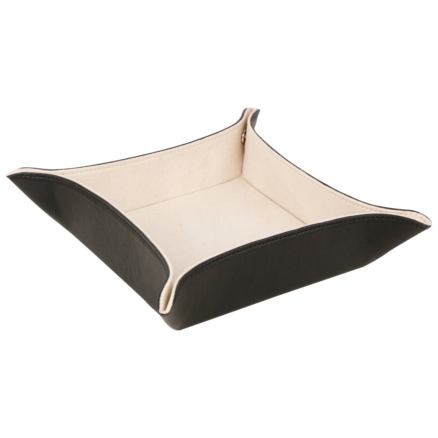 Dark brown travel tray