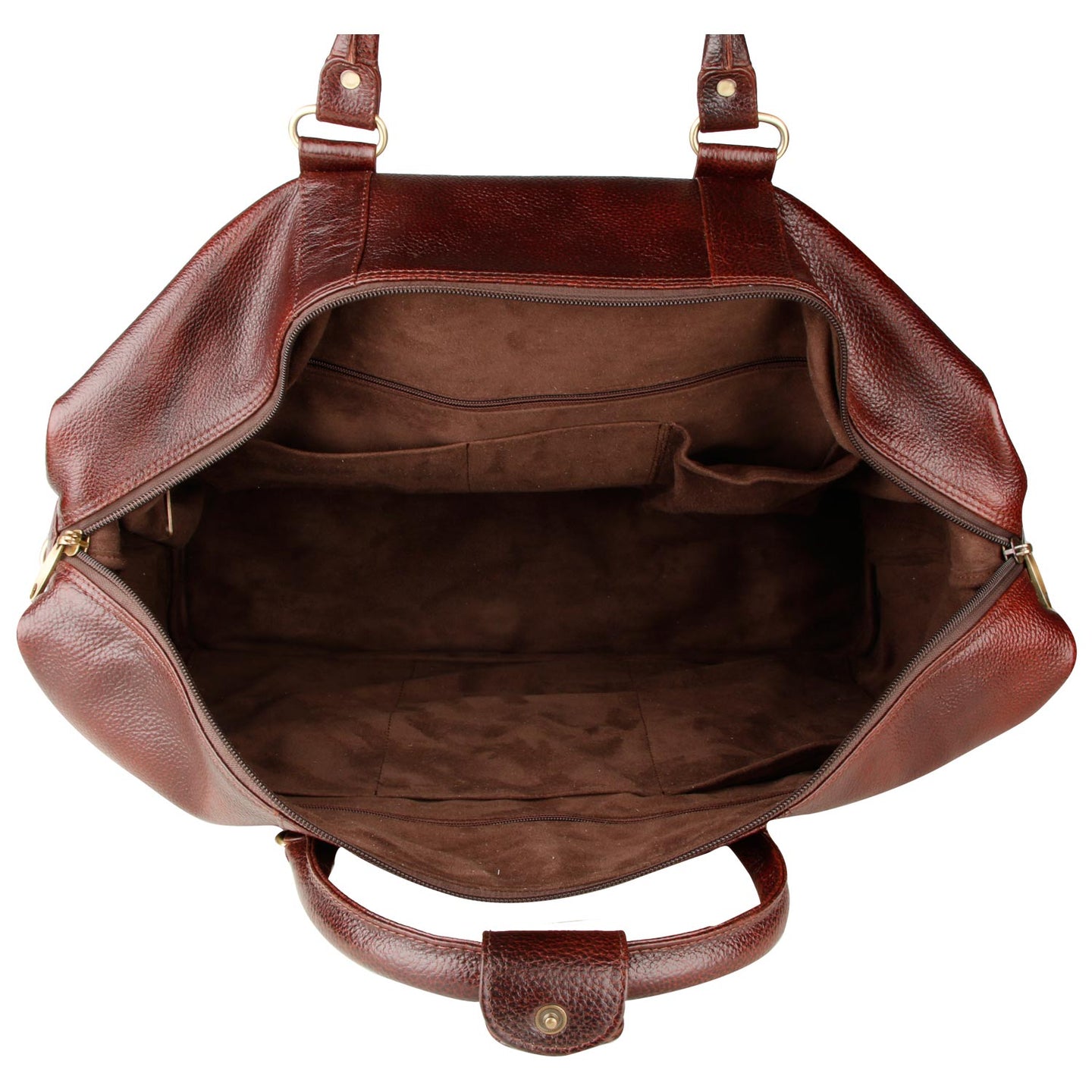 Open bag image of brown CARRY ON TOTE SAA-SMALL