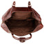 Open CARRY ON TOTE SAA MEDIUM SIZE image. Two inner side compartments visible.
