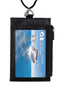 Front view of CLASSIC ID BADGE HOLDER. It is holding a ID within.